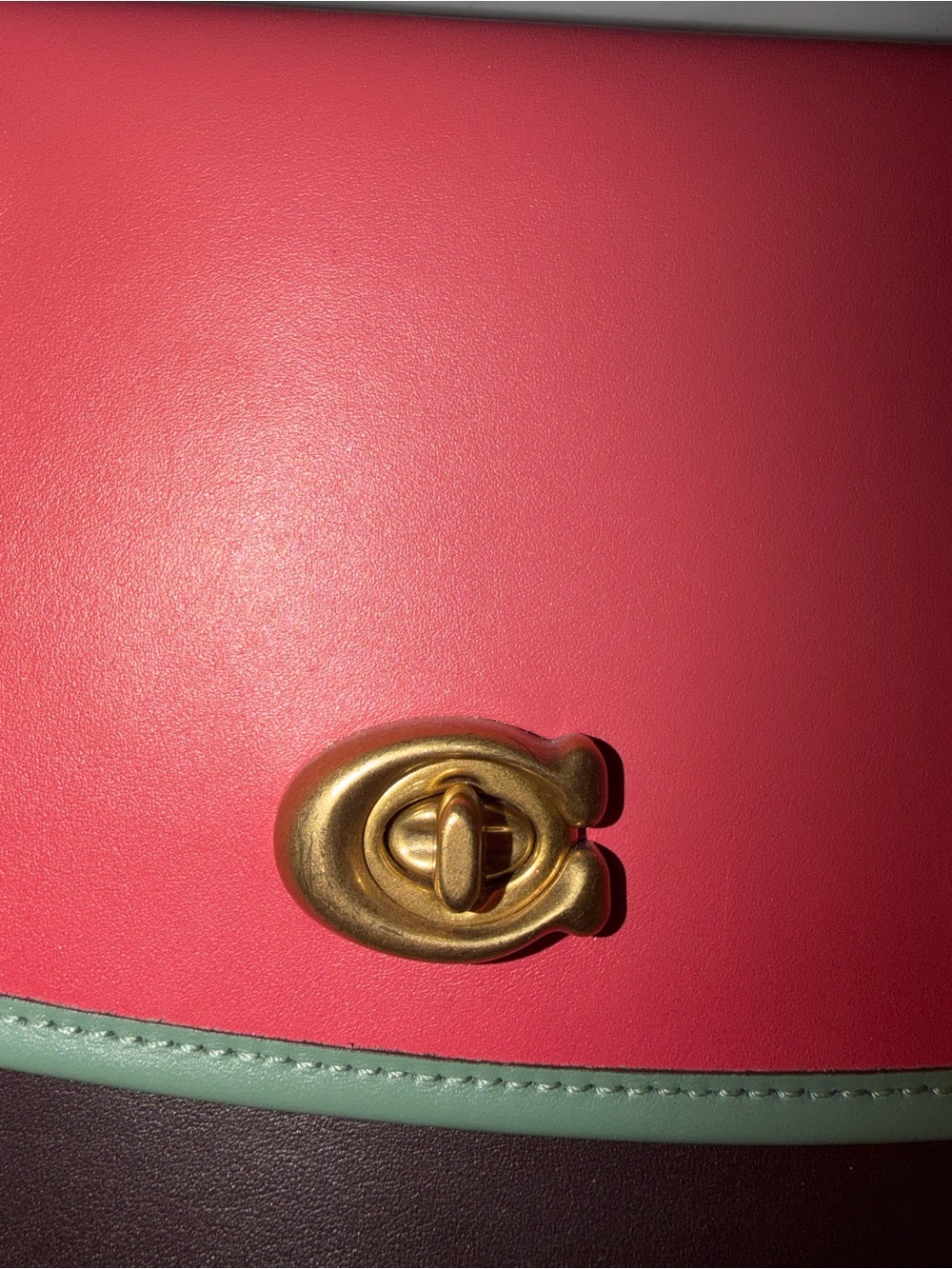 Coach Madison Color-block Chain Bag - Picture 4 of 13